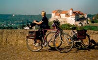 Burghausen with castle